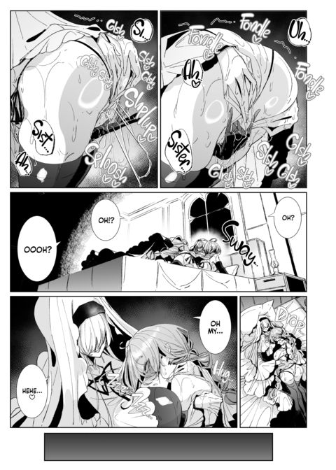 The Marked Oblivious Princess Knight and the Succubus Sister's All-You-Can-Eat Lesbian Oil Massage Chapter 1 page 48