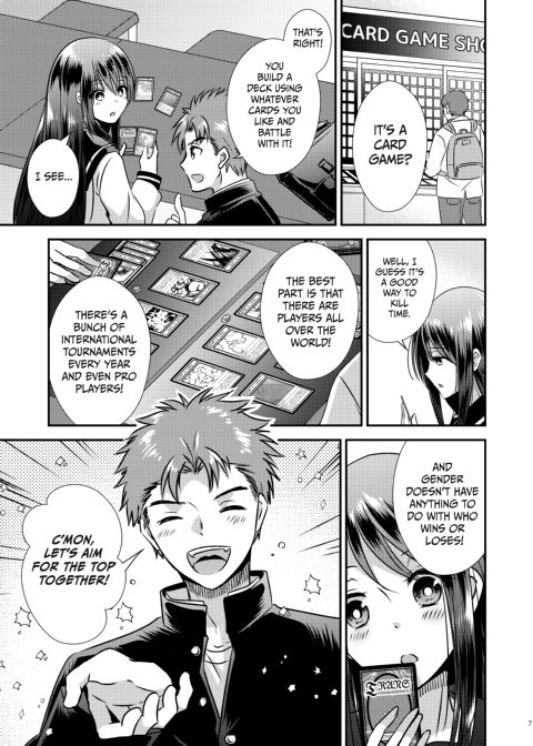 Trading Sexes, Trading Cards 1 Chapter 1 page 6