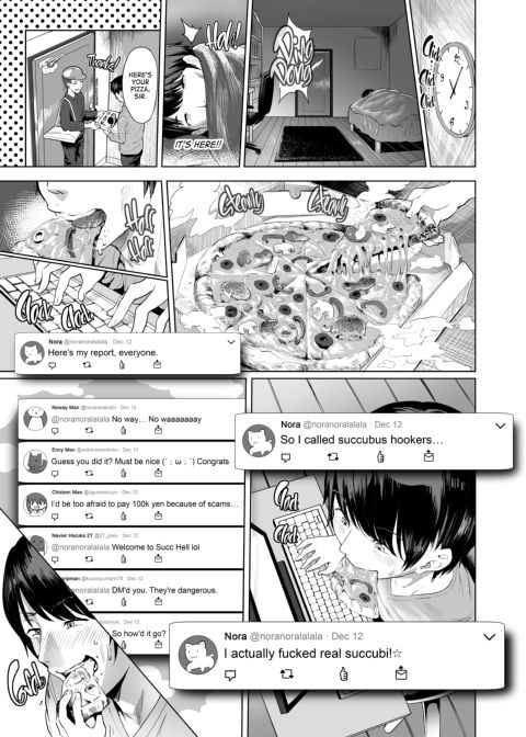 Succubus☆Delivery!! My Report on the Time I Called a Pair of Succubus Call Girls Chapter 1 page 4
