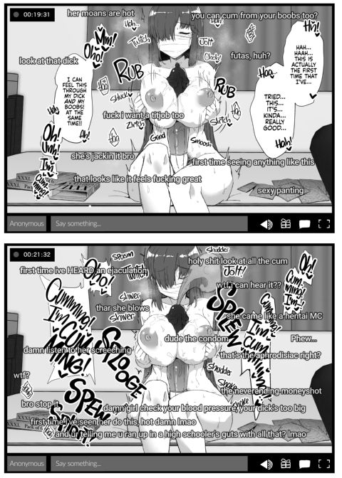 Don't Fuck With Futas! The Masturbation Livestream Chapter Chapter 1 page 9