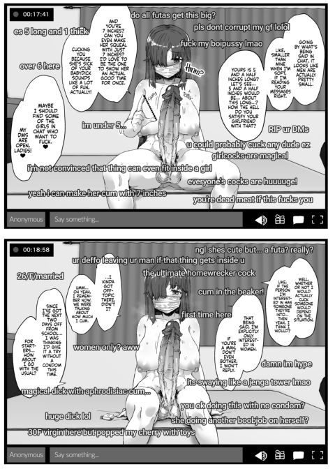 Don't Fuck With Futas! The Masturbation Livestream Chapter Chapter 1 page 15
