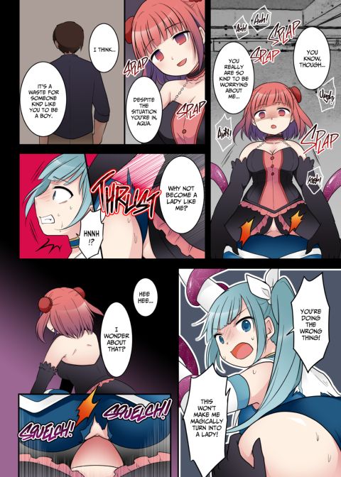 Gender Bender Magical Girl: Fighting Dick by Moonlight Chapter 1 page 21