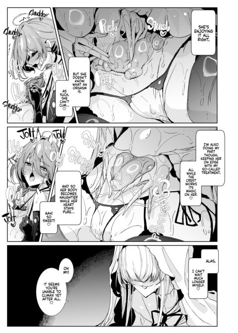 The Marked Oblivious Princess Knight and the Succubus Sister's All-You-Can-Eat Lesbian Oil Massage Chapter 1 page 22