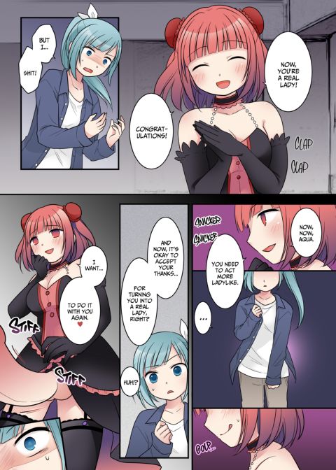 Gender Bender Magical Girl: Fighting Dick by Moonlight Chapter 1 page 27