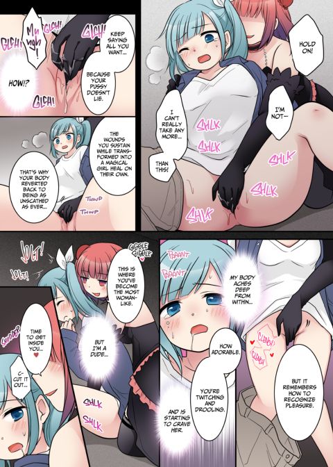 Gender Bender Magical Girl: Fighting Dick by Moonlight Chapter 1 page 28