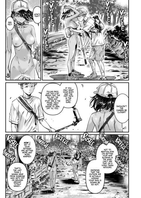 The Tanlined Former Town Bike Wants to Make an Exhibitionist Sex Tape With Her Formerly Virgin Senpai Chapter 1 page 12