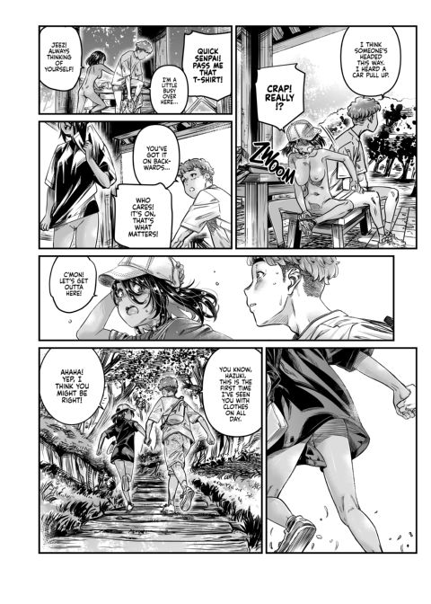 The Tanlined Former Town Bike Wants to Make an Exhibitionist Sex Tape With Her Formerly Virgin Senpai Chapter 1 page 31