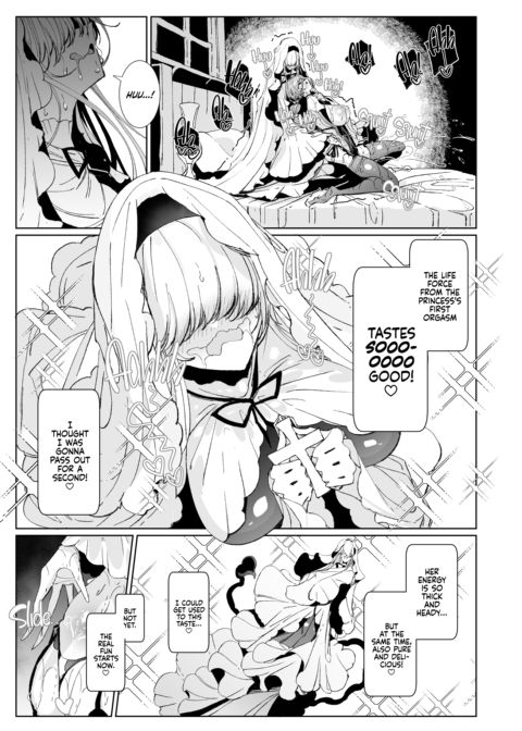 The Marked Oblivious Princess Knight and the Succubus Sister's All-You-Can-Eat Lesbian Oil Massage Chapter 1 page 34