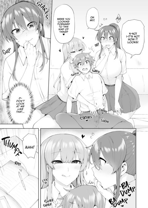 3 vs 1 Volleyball Match 3: Away Game Chapter 1 page 8