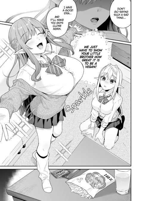 The Vegan Gyaru Elf Craves Meat Chapter 1 page 10