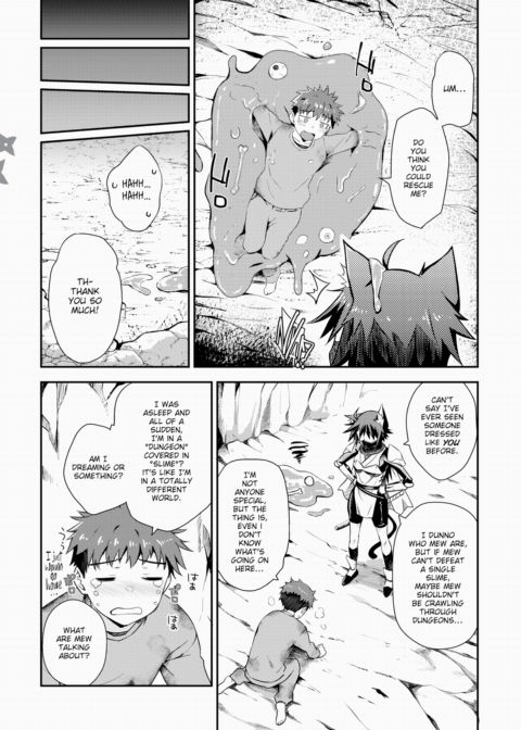 Kitty Ninja in a World of Chastity Reversal Chapter 1 page 2
