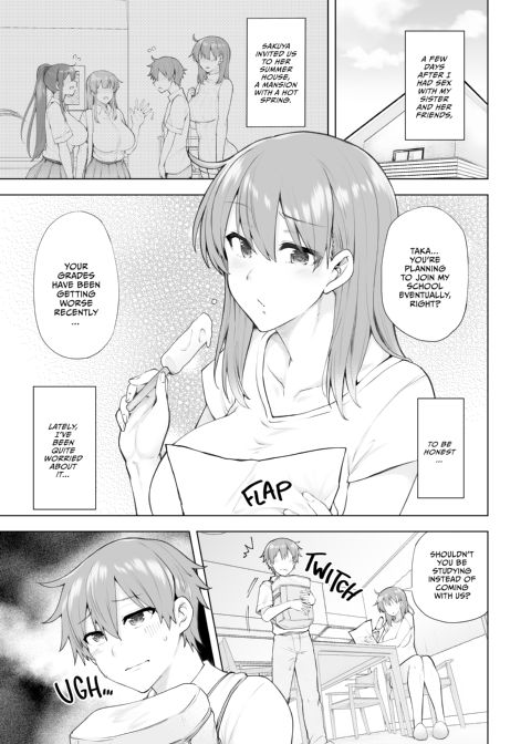 3 vs 1 Volleyball Match 3: Away Game Chapter 1 page 2