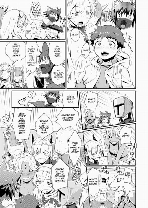 Kitty Ninja in a World of Chastity Reversal Chapter 1 page 7