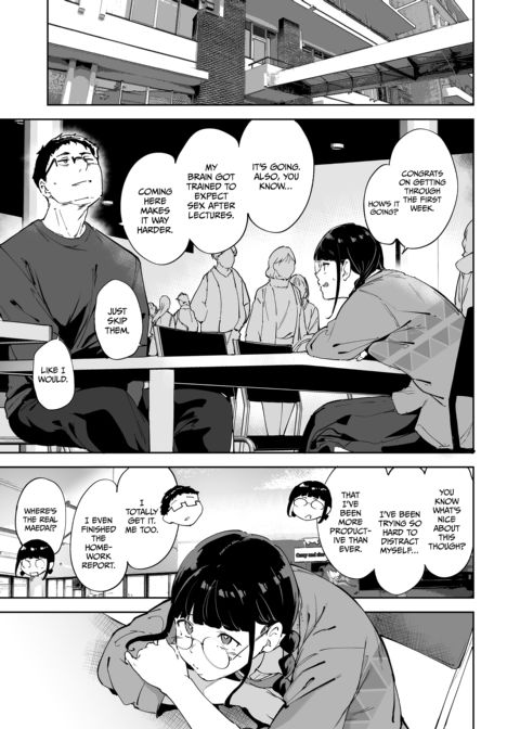 Like a Doujin: Sex with My Otaku Friend 3 Chapter 1 page 8