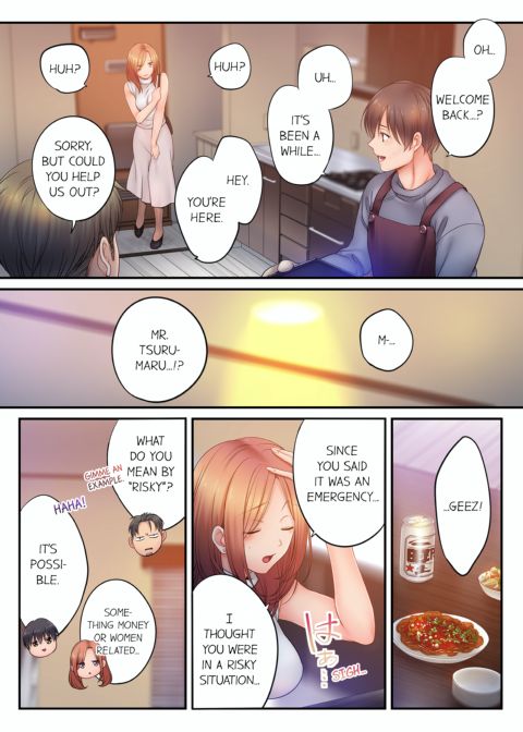 I Can't Resist His Massage! Cheating in Front of My Husband's Eyes Volume 10 Chapter 1 page 60