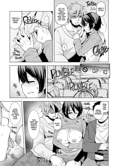 NTRed on a Night Bus by a Naughty Stranger Chapter 1 page 16