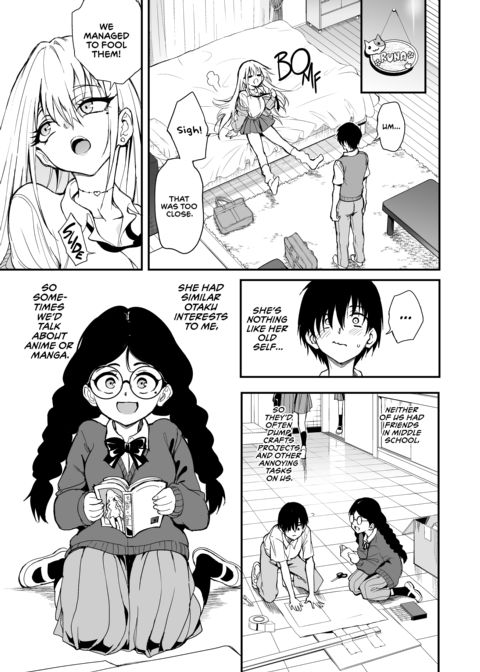 Educating My Former Loner Friend Who's Now a Top-Tier Gyaru ❤︎ Chapter 1 page 18