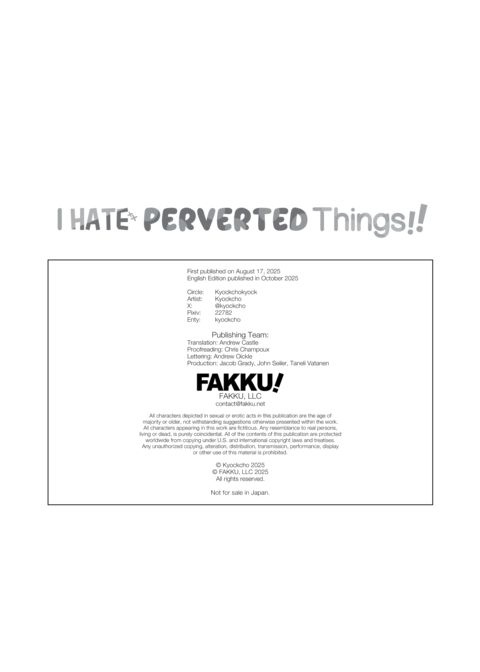 I Hate Perverted Things!! Chapter 1 page 22