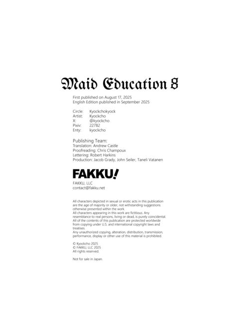 Maid Education 8 Chapter 1 page 29
