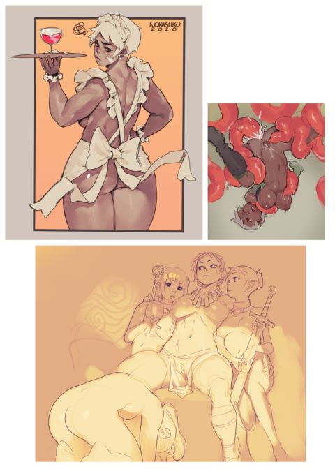 The Prey + Other Works: The Art of Norasuko Chapter 1 page 159