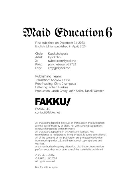 Maid Education 6 Chapter 1 page 30