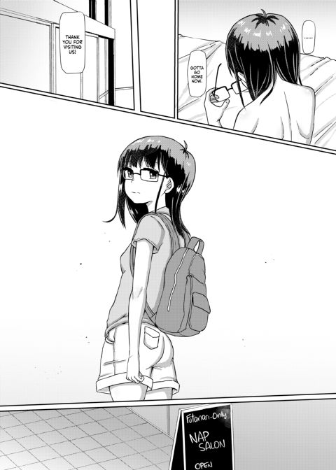 Joint Futanari Practice 5R: Futanari-Only Nap Salon Chapter 1 page 37