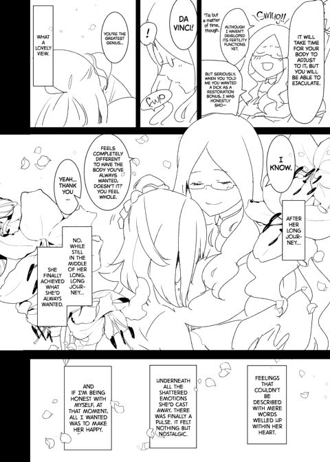Futanari Gudako X Merlin: The Virgin Futanari Master vs Her Virgin Mage Merlin Chapter 1 page 33