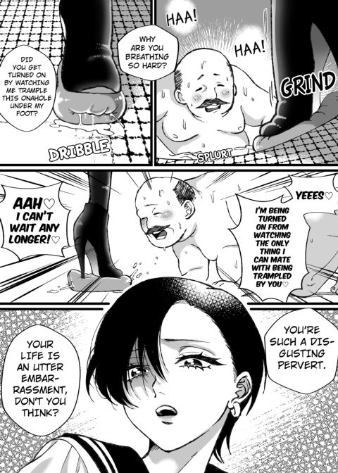 Financial Slavery to a Girl in a Sailor Uniform and Swimsuit Chapter 1 page 13