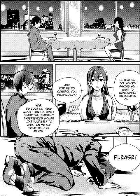 Masochistic Cuckold Marriage Matching App Chapter 1 page 4