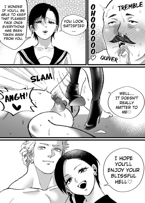 Financial Slavery to a Girl in a Sailor Uniform and Swimsuit Chapter 1 page 35