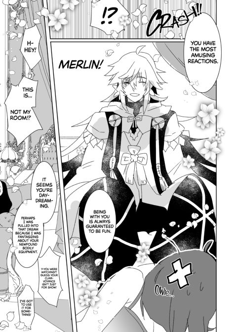 Futanari Gudako X Merlin: The Virgin Futanari Master vs Her Virgin Mage Merlin Chapter 1 page 6