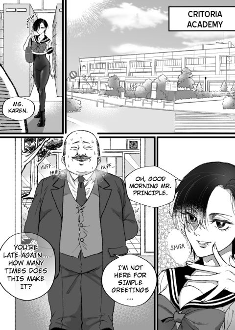 Financial Slavery to a Girl in a Sailor Uniform and Swimsuit Chapter 1 page 7