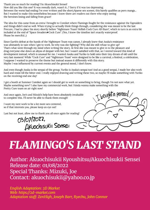 Flamingo's Last Stand Chapter 1 page 41