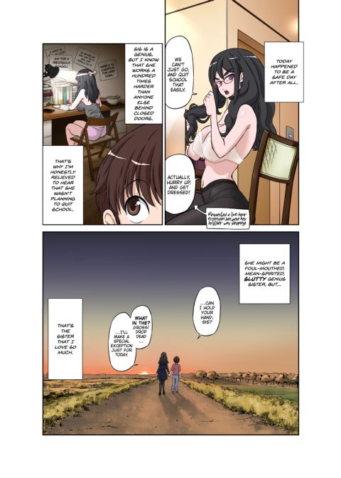 My Genius Sister with the Body of a Goddess is a Slut Chapter 1 page 49